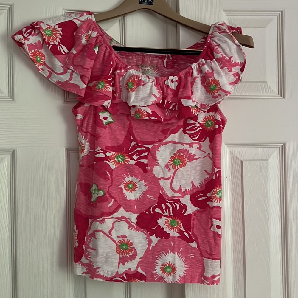 Lilly Pulitzer cotton shirt (m)